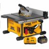 DeWalt DCS7485T1 FlexVolt 60V Max Table Saw Kit Angle