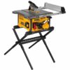 DeWalt DCS7485T1 FlexVolt 60V Max Table Saw Kit Stand