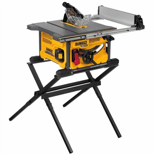 DeWalt DCS7485T1 FlexVolt 60V Max Table Saw Kit Stand