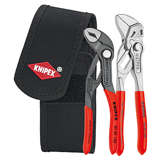 Knipex 002072V01 Mini Pliers Set in Belt Tool Pouch
