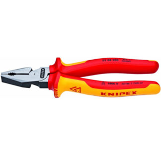 Knipex 0208200 8" (200mm) High Leverage Combination Pliers - 1000V Insulated