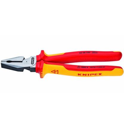 Knipex 0208225 9" (225mm) High Leverage Combination Pliers - 1000V Insulated
