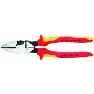 Knipex 0908240 9-1/2" (240mm) VDE 1000V Insulated High Leverage Lineman's Pliers