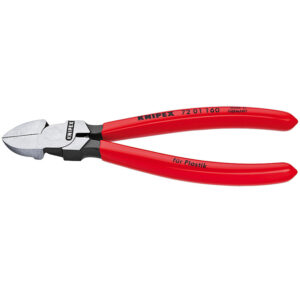 Knipex 7201180 7-1/4" (180mm) Diagonal Flush Cutters for Plastics