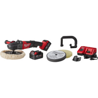 Milwaukee 2738-22P M18 FUEL 7” Variable Speed Polisher Kit with Pads
