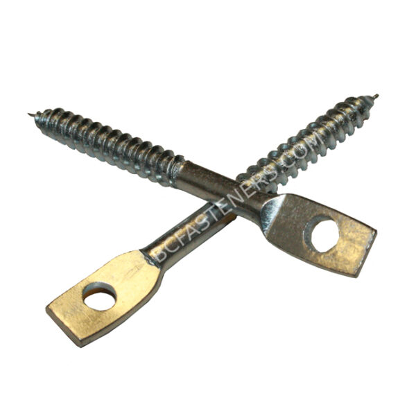 Tie Wire Screw 1/4" x 5" Zinc