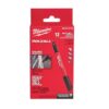 Milwaukee 48-22-3150 Inkzall Black Ultra Fine Point Markers - 12 Pack