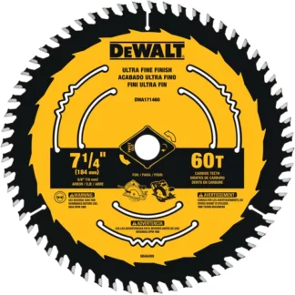 DeWalt DWA171460 FLEXVOLT 7-1/4" 60T Circular Saw Blade