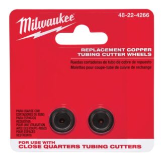 Milwaukee 48-22-4266 Close Quarters Tubing Cutter Replacement Wheels 2-Piece