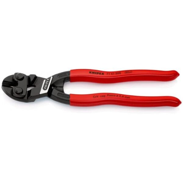 Knipex 7141200 8" (200mm) Compact Angled Bolt Cutter