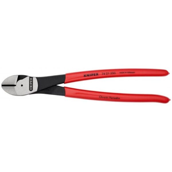 Knipex 7421250 10" (250 mm) Angled High Leverage Diagonal Cutter Knipex 7421250 10" (250 mm) Angled High Leverage Diagonal Cutter