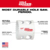 Milwaukee 49-22-4095 HOLEDOZER Electrician's Hole Saw Kit 10-Piece Milwaukee 49-22-4095 HOLEDOZER Electrician's Hole Saw Kit 10-Piece