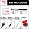Milwaukee 49-22-4095 HOLEDOZER Electrician's Hole Saw Kit 10-Piece Milwaukee 49-22-4095 HOLEDOZER Electrician's Hole Saw Kit 10-Piece