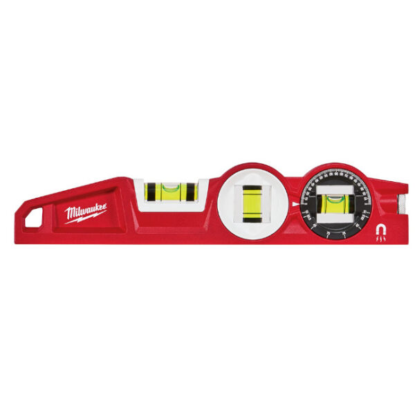Milwaukee 48-22-5210 10” Die Cast Torpedo Level with 360° Adjustable Locking Vial