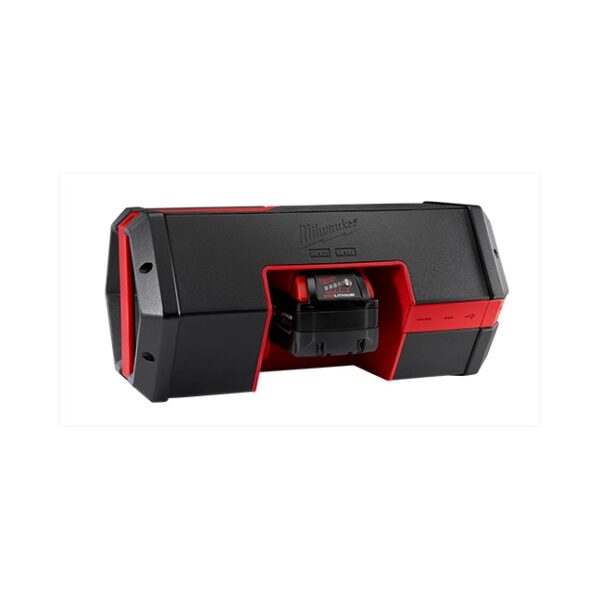 Milwaukeee 2891-20 Wireless Jobsite Speaker Back