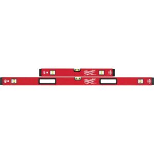 Milwaukee MLBXSM48 24"/48" REDSTICK Magnetic Box Level Set