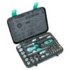 Wera 003535 8100 SA 4 Zyklop 1/4" Drive Imperial Speed Ratchet Set 41-Piece
