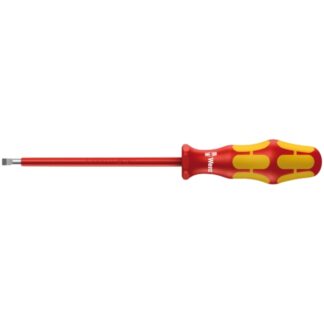 Wera 006110 160 i VDE Insulated Slotted Screwdriver 9/64" x 4" (3.5mm x 100mm)