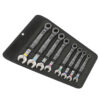 Wera 020012 Joker 8-Piece Set of Ratcheting Combination Wrenches - Imperial