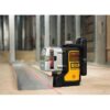 DeWalt DW089K Self-Leveling 3-Beam Line Laser Kit In Use 2