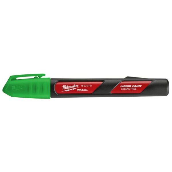 Milwaukee 48-22-3751 INKZALL Green Paint Marker Milwaukee 48-22-3751 INKZALL Green Paint Marker