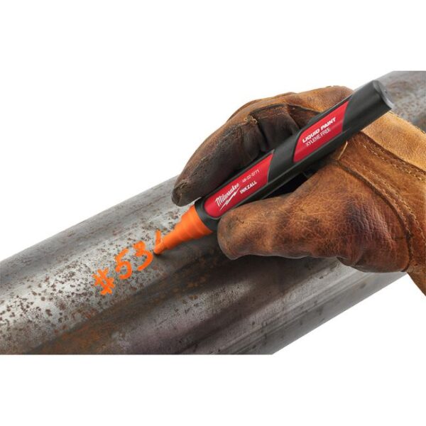 Milwaukee 48-22-3771 INKZALL Orange Paint Marker Milwaukee 48-22-3771 INKZALL Orange Paint Marker