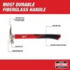 Milwaukee 48-22-9316 19oz Smooth Face Poly/Fiberglass Hammer