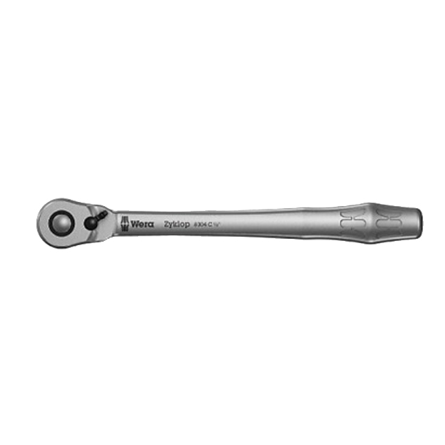 Wera 004064 8004 C Zyklop Metal Ratchet with Switch Lever & 1/2" Drive
