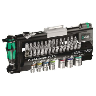 Wera 200995 Tool-Check Automotive Bits Assortment with Ratchet and Sockets
