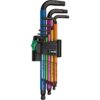 Wera 073593 950 SPKL/9 SM N SB Multicolour Metric Allen/Hex L-Key Set
