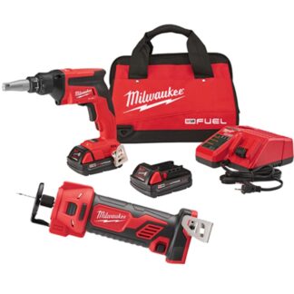 Milwaukee 2866-22CTP Drywall Screwgun Kit with Cutout Tool