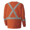 Pioneer Hi-Viz Flame Resistant Long-Sleeve Cotton Safety Shirt