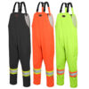 Pioneer "THE ROCK" Hi-Viz Oxford Polyester Insulated Bib Pants