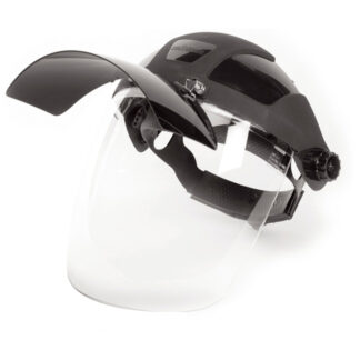 Sellstrom S32181 Face Shield with Flip Up IR Window & Ratcheting Head Gear
