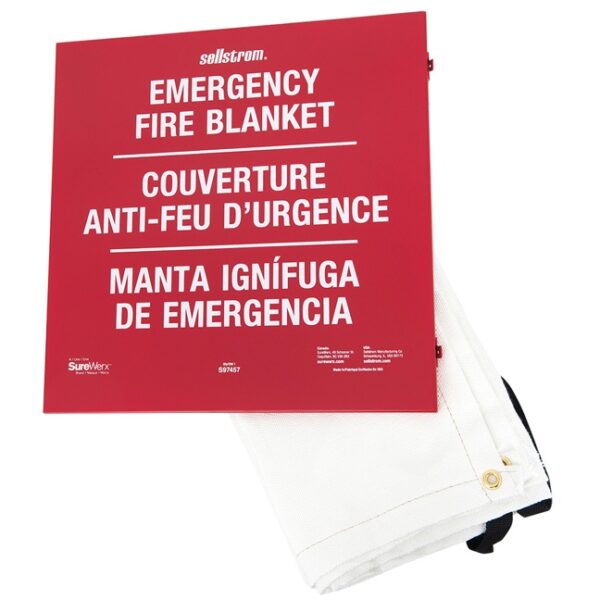 Sellstrom S97457 100% Fibreglass High-Temp Blanket