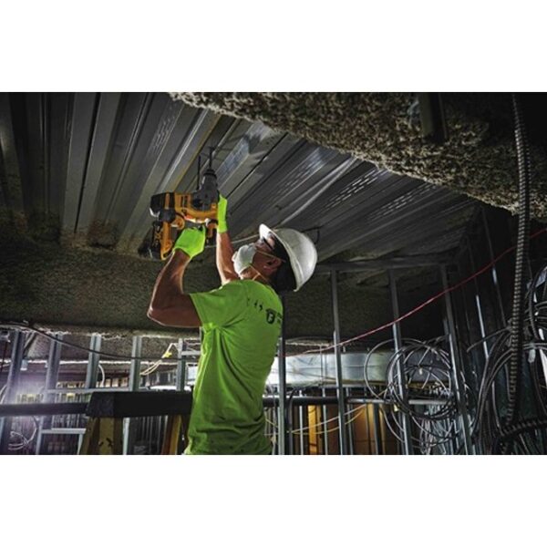 DeWalt DCH293B 20V Max XR Brushless L-Shape Rotary Hammer In Use 1