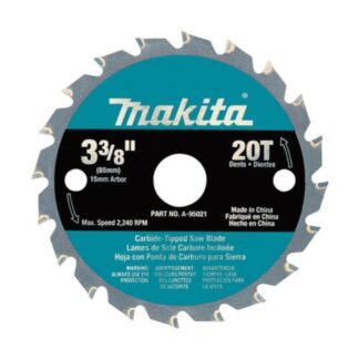 Makita A-95021 3-3/8" 20T Carbide Saw Blade