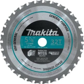 Makita A-96095 5-7/8" 32T Carbide Saw Blade for Steel and Ferrous Metals