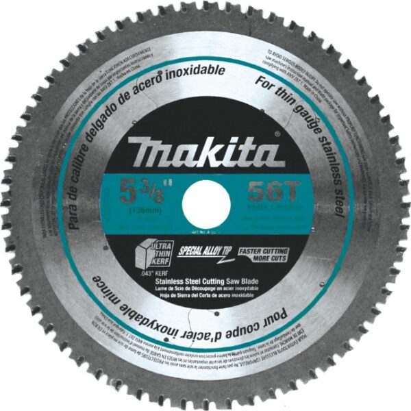 Makita A-95794 5-3/8" 56T Cordless Circular Saw Blade Makita A-95794 5-3/8" 56T Cordless Circular Saw Blade