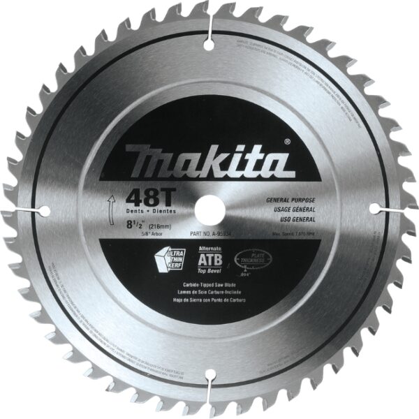 Makita A-95934 8-1/2" 48CT Mitre Saw Blade