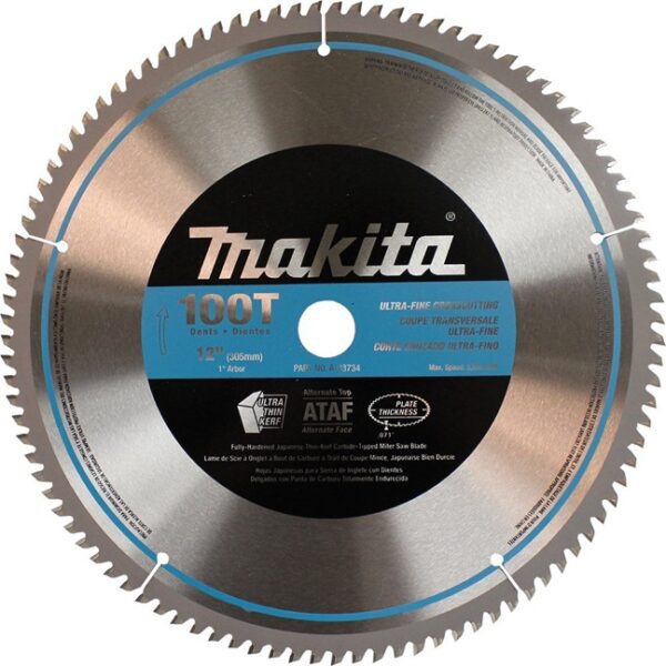 Makita A-93734 12" 100T Micro Polished Mitre Saw Blade