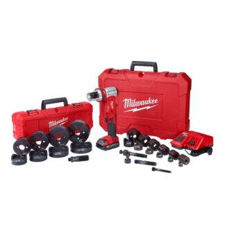 Milwaukee 2677-23 M18 FORCELOGIC 6T Knockout Tool 1/2" - 4" Kit