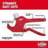 Milwaukee 48-22-4210 1-5/8” Ratcheting Pipe Cutter