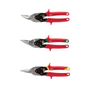 Milwaukee 48-22-4533 Aviation Snip Set 3-Piece
