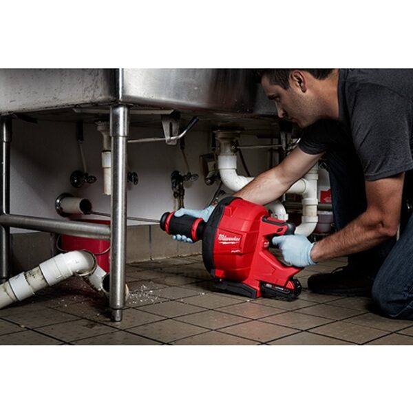 Milwaukee 2772A-20 M18 FUEL Drain Snake with Cable Drive 2