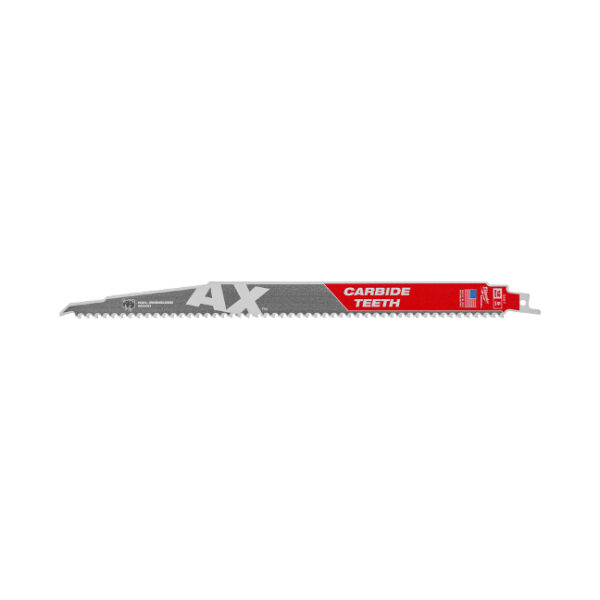 Milwaukee 48-00-5227 12" Carbide Teeth Sawzall The Ax Blade
