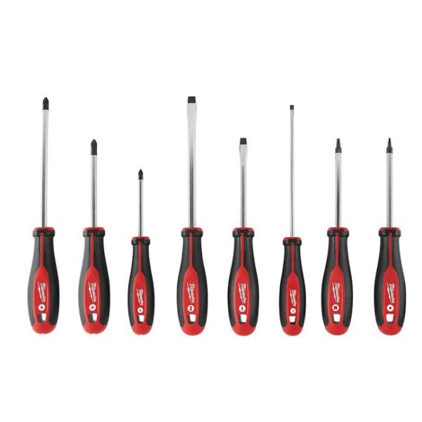 Milwaukee 48-22-2708 8 PC Screwdriver Set with ECX Milwaukee 48-22-2708 8 PC Screwdriver Set with ECX