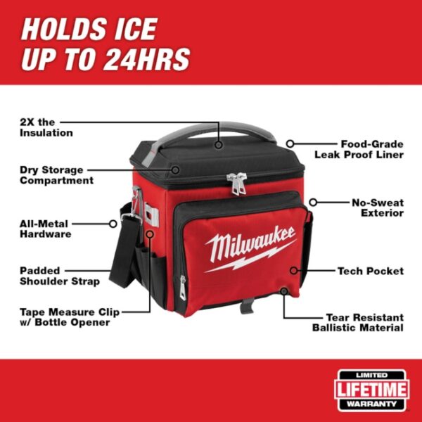 Milwaukee 48-22-8250 Jobsite Cooler (1) Milwaukee 48-22-8250 Jobsite Cooler