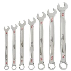 Milwaukee 48-22-9407 7PC Combination SAE Wrench Set