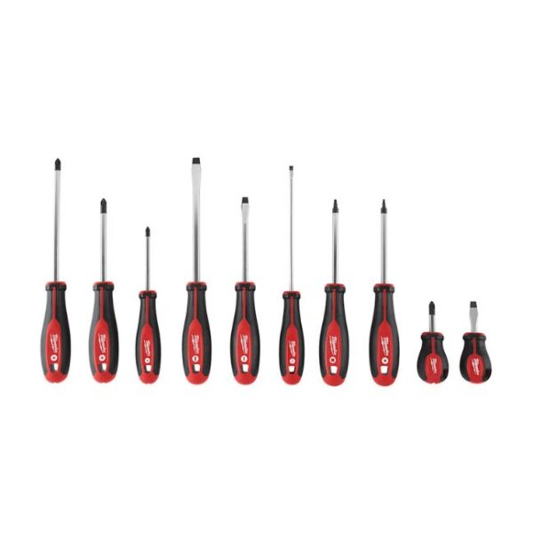 Milwaukee 48-22-2710 10-Piece Screwdriver Set Milwaukee 48-22-2710 10-Piece Screwdriver Set